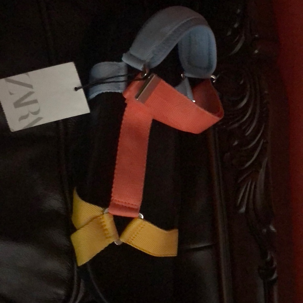 Zara Multi colored strap sandals